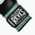 Боксови ръкавици Cleto Reyes Velcro Sparring green metallic/black 5