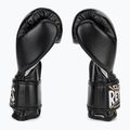 Боксови ръкавици Cleto Reyes Velcro Sparring black/ silver 4