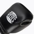 Боксови ръкавици Cleto Reyes Velcro Sparring black/ silver 5
