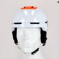 Ски каска POC Obex BC MIPS hydrogen white/fluorescent orange avip 17