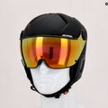 Ски каска Alpina Attelas Visor QVM black matte 5