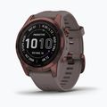Garmin Fenix 7S Sapphire Solar Hrm Elevate Ox brązowy 010-02539-29