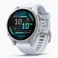 Часовник Garmin Fenix 8 43 mm Amoled silver/white stone 3