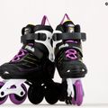 Детски ролкови кънки FILA Wizy G black/yellow magenta 9