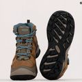 Дамски обувки за трекинг KEEN Circadia Mid WP toasted coconut/north atlantic 11