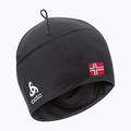 Зимна шапка ODLO Polyknit Fan Warm black/Norwegian flag