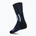 Дамски чорапи X-Socks Trek X Merino midnight blue/arctic white 2