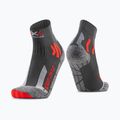Мъжки чорапи X-Socks Trek Outdoor Low Cut anthracite/red