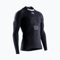 Мъжка термоактивна блуза X-Bionic The Trick 4.0 Run opal black/arctic white 5