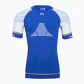 Мъжка термоактивна тениска X-Bionic Invent 4.0 Patriot Running Shirt blue