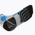 Мъжки чорапи за бягане X-Socks Run Speed Two 4.0 pearl grey/invent blue 4