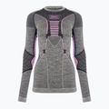 Дамска термоактивна блуза X-Bionic Merino black/grey/magnolia