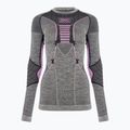 Дамски термален суитшърт X-Bionic Merino black/grey/magnolia