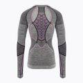 Дамска термоактивна блуза X-Bionic Merino black/grey/magnolia 2