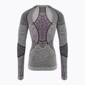 Дамски термален суитшърт X-Bionic Merino black/grey/magnolia 2