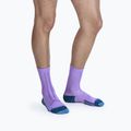 Дамски чорапи за бягане X-Socks Trailrun Discover Crew orchid/sunset blue 2