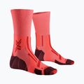 Мъжки чорапи X-Socks Trailrun Perform Crew fluo red/namib red