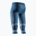 Дамски термо панталони X-Bionic Energy Accumulator Light Pants 3/4 mineral blue/arctic white 2