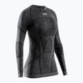 Дамска термоактивна блуза X-Bionic Symbio Merino Shirt rhino grey