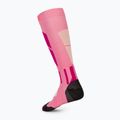 Скиорски чорапи X-Socks Ski Perform Otc light pink/light sand 2