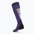 Дамски скиорски чорапи X-Socks Ski Perform Otc deep purple/light sand 2