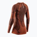 Дамска термо блуза с дълъг ръкав X-Bionic Symbio Merino Shirt clay 2