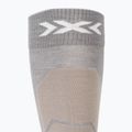Скиорски чорапи X-Socks Ski Perform Merino Otc seal grey/light sand 3