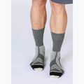 Чорапи X-Socks Run Expert Silk Merino Crew seal grey/light sand 5