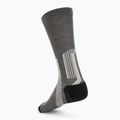 Чорапи X-Socks Run Expert Silk Merino Crew seal grey/light sand 2