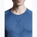 Мъжка тениска за бягане X-Bionic Xceed Run в цвят шистосиньо/морско синьо 5