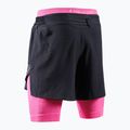 Мъжки къси панталони за бягане X-Bionic Efektor 2in1 x black/neo pink 5