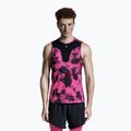 Тениска за бягане X-Bionic Corefusion Run Tank wolfpack/black/neo pink 4