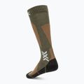 Скиорски чорапи X-Socks Ski Discover Merino Otc sand/dark sand 2