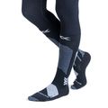 Детски скиорски чорапи X-Socks Ski Discover Otc x black/light grey 2