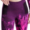 Термоактивни панталони X-Bionic Energy Accumulator Wild tiedye x black/fluo pink 3
