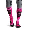 Скиорски чорапи X-Socks Ski Expert Wild Otc x black/fluo pink 2