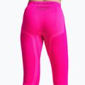 Дамски термоактивни панталони X-Bionic Invent Graphics fluo pink/x white 5