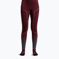 Дамски термоактивни панталони X-Bionic Invent Graphics oxide red/x black