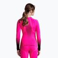 Дамски термоактивен суитшърт X-Bionic Invent Graphics LS fluo pink/x white 3