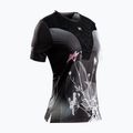 Дамска тениска за бягане X-Bionic Corefusion Run Shirt yinyang/x black/x white 7