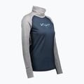 Дамска термо блуза с дълъг ръкав SCOTT Defend Merino High Neck light grey melange/dark blue 3