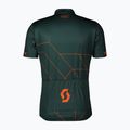 Мъжка колоездачна тениска SCOTT RC Team 20 aruba green/braze orange 2
