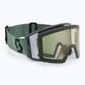 Скиорски очила SCOTT React AMP Pro soft green/ black/amp pro white chrome/pro green