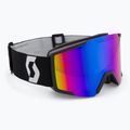Скиорски очила SCOTT Shield mineral black/white/enhancer teal chrome ski goggles