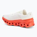 Дамски обувки за бягане On Cloudmonster white/flame 3