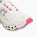 Дамски обувки за бягане On Cloudmonster white/lima 7