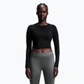 Дамски топ за бягане On Running Movement Long-T Crop black