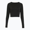 Дамски топ за бягане On Running Movement Long-T Crop black 7