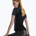 Дамска тениска за бягане On Performance-T navy/black 5