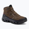 Мъжки туристически обувки On Cloudrock Mid Waterproof earth/black